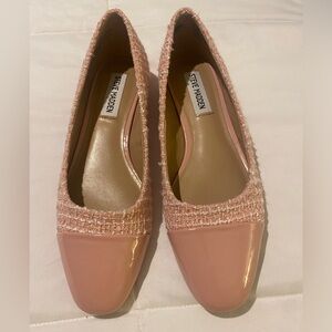 Pink Steve Madden Blair Cap Toe Ballet Flats, size 6.5